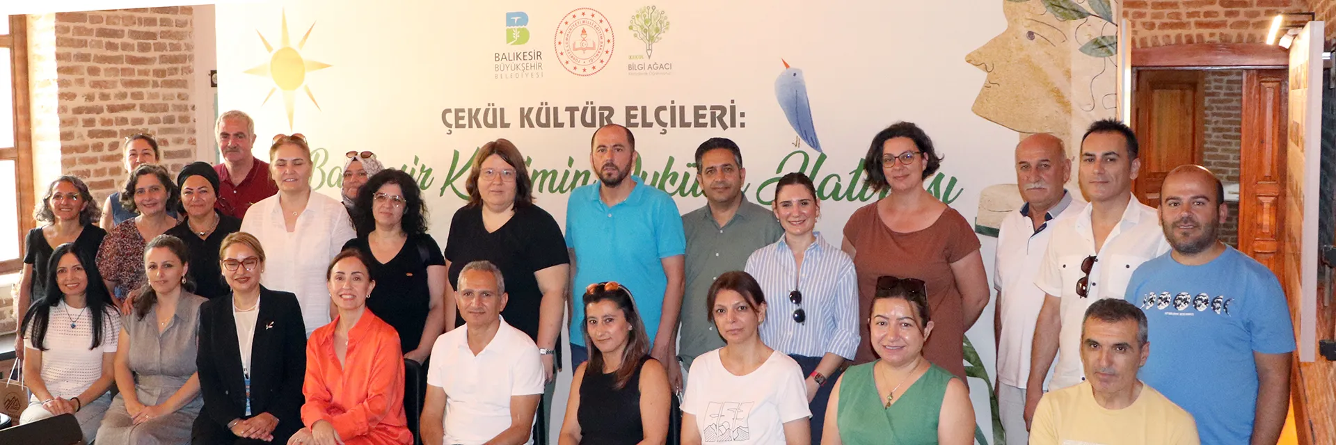 ÇEKÜL Kültür Elçileri:  Balıkesir Kentimin Öyküsü Eğitim Programı Tamamlandı